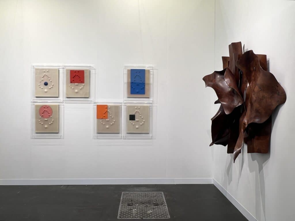 Nara Roesler at The Armory Show 2024. Photo: Linda Dai